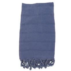 Fouta Futée Décoration De Jardin Fouta Vintage 100% Coton Avec Franges Corail 95 X 170 Cm -Gants de toilette Soldes fouta vintage 100 coton avec franges bleu vieilli 95 x 170 cm 5