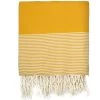 Febronie Décoration De Jardin Fouta XXL En Coton 200x200 Jaune Safran -Gants de toilette Soldes fouta xxl en coton 200x200 jaune safran
