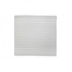 LeStoff France Accessoires Et Serviettes De Plage  Fouta XXL En Coton Peigné BIO Gris 200 X 200 Cm