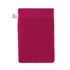 Anne De Solène Serviettes De Toilette Gant De Toilette Coton 16x22 Cm Fuchsia