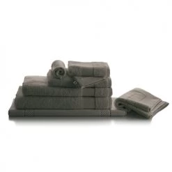 Anne De Solène Serviettes De Toilette Gant De Toilette Coton 16x22 Cm Lichen -Gants de toilette Soldes gant de toilette coton 16x22 cm lichen 1