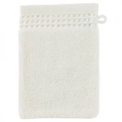 Carré Blanc Serviettes De Toilette Gant De Toilette Coton Biologique écru