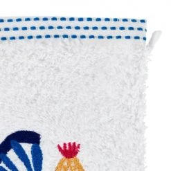 Carré Blanc Serviettes De Toilette Gant De Toilette Coton Blanc -Gants de toilette Soldes gant de toilette coton blanc 14