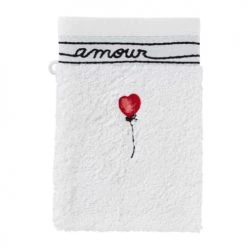 Carré Blanc Serviettes De Toilette Gant De Toilette Coton Blanc