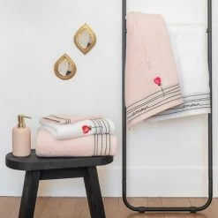 Carré Blanc Serviettes De Toilette Gant De Toilette Coton Blanc -Gants de toilette Soldes gant de toilette coton blanc 21