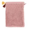 Carré Blanc Serviettes De Toilette Gant De Toilette Coton Bois De Rose -Gants de toilette Soldes gant de toilette coton bois de rose