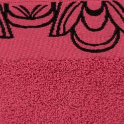 Carré Blanc Serviettes De Toilette Gant De Toilette Coton Cassis -Gants de toilette Soldes gant de toilette coton cassis 2