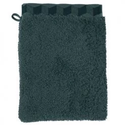 Carré Blanc Serviettes De Toilette Gant De Toilette Coton Cubes Vert Cèdre -Gants de toilette Soldes gant de toilette coton cubes vert cedre 1