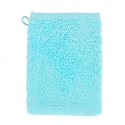 Carré Blanc Serviettes De Toilette Gant De Toilette Coton Lagon -Gants de toilette Soldes gant de toilette coton lagon 1