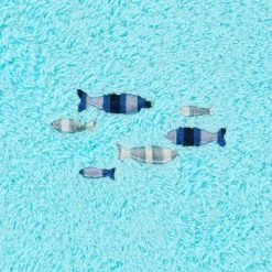 Carré Blanc Serviettes De Toilette Gant De Toilette Coton Lagon -Gants de toilette Soldes gant de toilette coton lagon 2