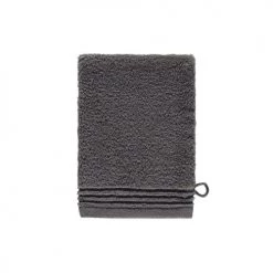 Olivier Desforges Serviettes De Toilette Gant De Toilette Coton Peigné Anthracite 15 X 21 Cm