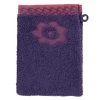 Carré Blanc Serviettes De Toilette Gant De Toilette Coton Violet -Gants de toilette Soldes gant de toilette coton violet