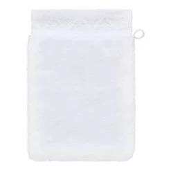 Le Jacquard Français Serviettes De Toilette Gant De Toilette En Coton Blanc 15 X 22 -Gants de toilette Soldes gant de toilette en coton blanc 15 x 22 4