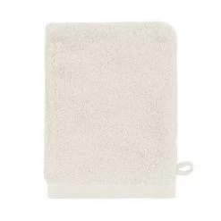 Alexandre Turpault Serviettes De Toilette Gant De Toilette En Coton Blanc Meringue 16x21