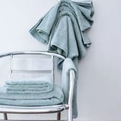 Alexandre Turpault Serviettes De Toilette Gant De Toilette En Coton Bleu Islande 16x21 -Gants de toilette Soldes gant de toilette en coton bleu islande 16x21 9