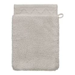 Le Jacquard Français Serviettes De Toilette Gant De Toilette En Coton Ivoire 15 X 22 -Gants de toilette Soldes gant de toilette en coton lin 15 x 22 3