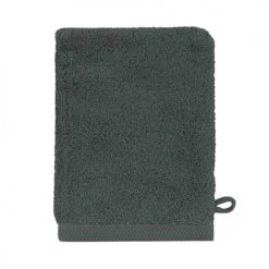 Alexandre Turpault Serviettes De Toilette Gant De Toilette En Coton Vert Maquis 16x21