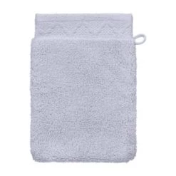 Le Jacquard Français Serviettes De Toilette Gant De Toilette En Coton Galet 15 X 22 -Gants de toilette Soldes gant de toilette en coton voile grise 15 x 22 3