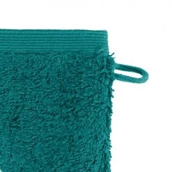 Carré Blanc Serviettes De Toilette Gant De Toilette Vert épicéa -Gants de toilette Soldes gant de toilette vert epicea 2