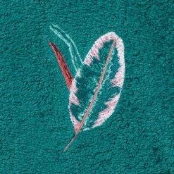 Carré Blanc Serviettes De Toilette Gant De Toilette Vert épicéa -Gants de toilette Soldes gant de toilette vert epicea 3