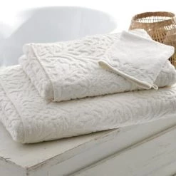 Becquet Serviettes De Toilette Gants De Toilette Blanc 15x21 En Coton -Gants de toilette Soldes gants de toilette blanc 15x21 en coton 3