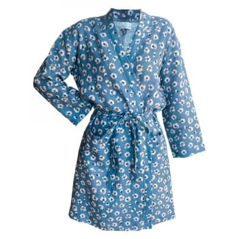 Gabrielle Paris Peignoirs Et Chaussons De Bain Kimono En Lin Lavé Imprimé Léopard Crème L 8 Gabrielle Paris Peignoirs Et Chaussons De Bain Kimono En Lin Lavé Imprimé Léopard Crème L – Image 6