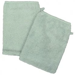 Eveil Et Nature Serviettes De Toilette Lot De 2 Gants De Toilette Coton Bio Aqua