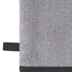 Sensei Maison Serviettes De Toilette Lot De 2 Gants Gris Perle 16x22 Cm -Gants de toilette Soldes lot de 2 gants gris perle 16x22 cm 5