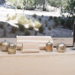 Febronie Décoration De Jardin Lot De 3 Foutas 100x200 + 50x80 (x2) Beige Et Blanc 13 Febronie Décoration De Jardin Lot De 3 Foutas 100x200 + 50x80 (x2) Beige Et Blanc -Gants de toilette Soldes lot de 3 foutas 100x200 50x80 x2 beige et blanc 5