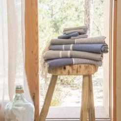 Febronie Décoration De Jardin Lot De 3 Foutas 100x200 + 50x80 (x2) Bleu Grec Et Blanc 12 Febronie Décoration De Jardin Lot De 3 Foutas 100x200 + 50x80 (x2) Bleu Grec Et Blanc -Gants de toilette Soldes lot de 3 foutas 100x200 50x80 x2 bleu grec et blanc 4