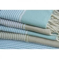 Febronie Décoration De Jardin Lot De 3 Foutas 100x200 + 50x80 (x2) Gris Moyen Et Argent -Gants de toilette Soldes lot de 3 foutas 100x200 50x80 x2 gris moyen et argent 5