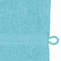 Sensei Maison Serviettes De Toilette Lot De 3 Gants De Toilette 550gr/m² Bleu Turquoise 16x22 Cm -Gants de toilette Soldes lot de 3 gants de toilette 550gr m2 bleu turquoise 16x22 cm 2