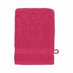 Sensei Maison Lot De 3 Gants De Toilette 550gr/m² Rose Indien 16x22 Cm