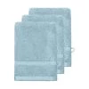 Sensei Maison Serviettes De Toilette Lot De 3 Gants De Toilette 600gr/m² Bleu Arctic 16x22 Cm -Gants de toilette Soldes lot de 3 gants de toilette 600gr m2 bleu arctic 16x22 cm