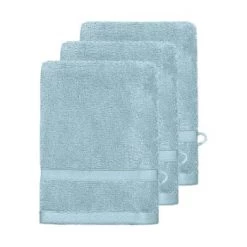Sensei Maison Serviettes De Toilette Lot De 3 Gants De Toilette 600gr/m² Indigo 16x22 Cm -Gants de toilette Soldes lot de 3 gants de toilette 600gr m2 bleu arctic 16x22 cm 11