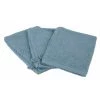 Linandelle Lot De 3 Gants De Toilette Eponge En Coton Bleu Lagon