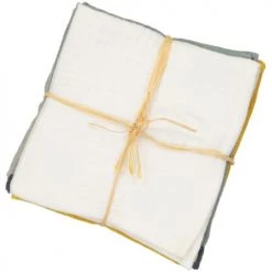 Chouchouette Gants De Toilette Lot De 7 Mouchoirs Gaze De Coton