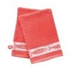Becquet Serviettes De Toilette Lots De 2 Gants De Toilette Orange 15x21 En Coton -Gants de toilette Soldes lots de 2 gants de toilette orange 15x21 en coton 1