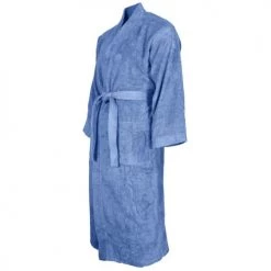 Sensei Maison Peignoirs Et Chaussons De Bain LUXURY - Peignoir De Bain Mixte Col Kimono Lavande S -Gants de toilette Soldes luxury peignoir de bain mixte col kimono lavande s 1