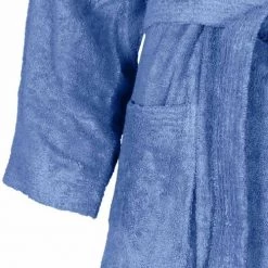 Sensei Maison Peignoirs Et Chaussons De Bain LUXURY - Peignoir De Bain Mixte Col Kimono Lavande S -Gants de toilette Soldes luxury peignoir de bain mixte col kimono lavande s 4