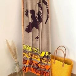 Le Comptoir De La Plage Accessoires Et Serviettes De Plage  Pack Serviettes De Plage éponge Velours Homok Playamar Taille L -Gants de toilette Soldes pack serviettes de plage eponge velours homok playamar taille l 3