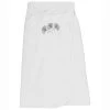Sensei Maison Peignoirs Et Chaussons De Bain Paréo De Bain Blanc Longueur 70 Cm -Gants de toilette Soldes pareo de bain blanc longueur 70 cm 1