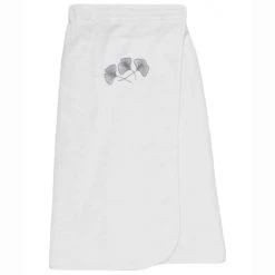 Sensei Maison Peignoirs Et Chaussons De Bain Paréo De Bain Blanc Longueur 70 Cm