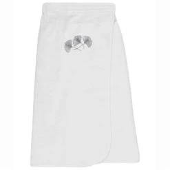 Sensei Maison Peignoirs Et Chaussons De Bain Paréo De Bain Gris Longueur 70 Cm -Gants de toilette Soldes pareo de bain blanc longueur 70 cm