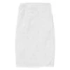 Sensei Maison Peignoirs Et Chaussons De Bain Paréo De Bain Coton Blanc Taille Unique -Gants de toilette Soldes pareo de bain coton blanc taille unique 1