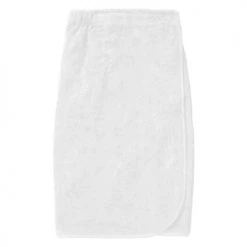 Sensei Maison Peignoirs Et Chaussons De Bain Paréo De Bain Coton Blanc Taille Unique