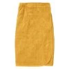 Sensei Maison Peignoirs Et Chaussons De Bain Paréo De Bain Coton Safran Taille Unique -Gants de toilette Soldes pareo de bain coton safran taille unique 2