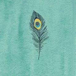 Sensei Maison Peignoirs Et Chaussons De Bain Paréo De Bain En Coton Aqua Sea Taille Unique -Gants de toilette Soldes pareo de bain en coton aqua sea taille unique 1