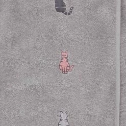 Sensei Maison Peignoirs Et Chaussons De Bain Paréo De Bain En Coton Gris Perle Taille Unique -Gants de toilette Soldes pareo de bain en coton gris perle taille unique 1