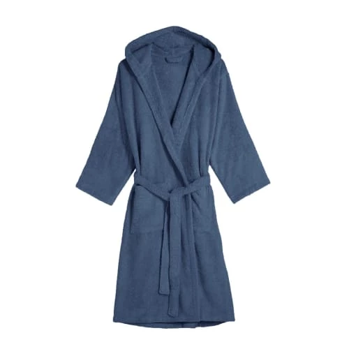 Blanc Cerise Peignoirs Et Chaussons De Bain Peignoir Capuche En Coton BIO XL Bleu Indigo 3 Blanc Cerise Peignoirs Et Chaussons De Bain Peignoir Capuche En Coton BIO XL Bleu Indigo